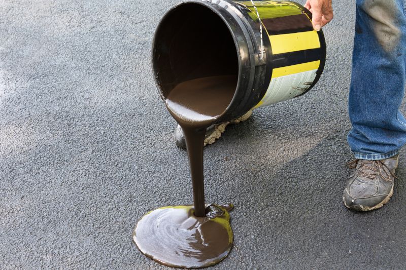 Blacktop Sealcoating detail